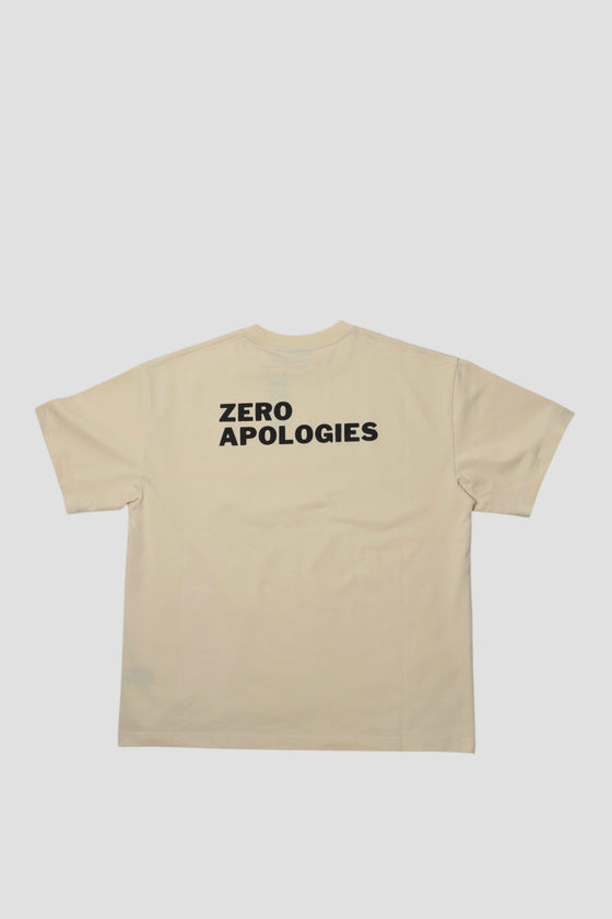 ZERO APOLOGIES in seedpearl, back view