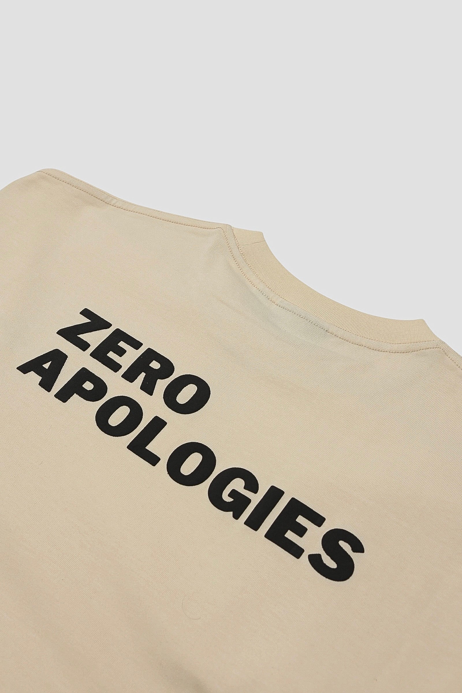 ZERO APOLOGIES